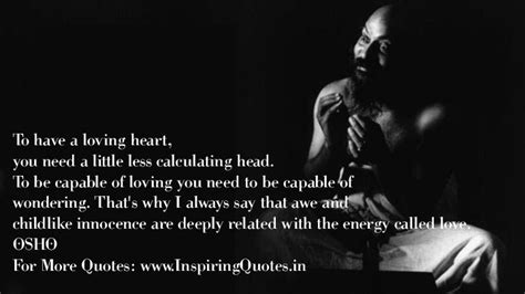 Osho Great Saying on Love with Wallpaper