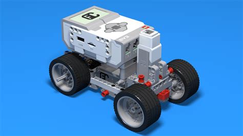 Dwell - LEGO Mindstorms EV3 car with a medium motor. | FLLCasts