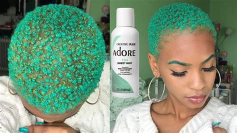 Mint Green Hair Color