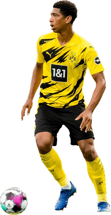 Jude Bellingham Borussia Dortmund football render - FootyRenders