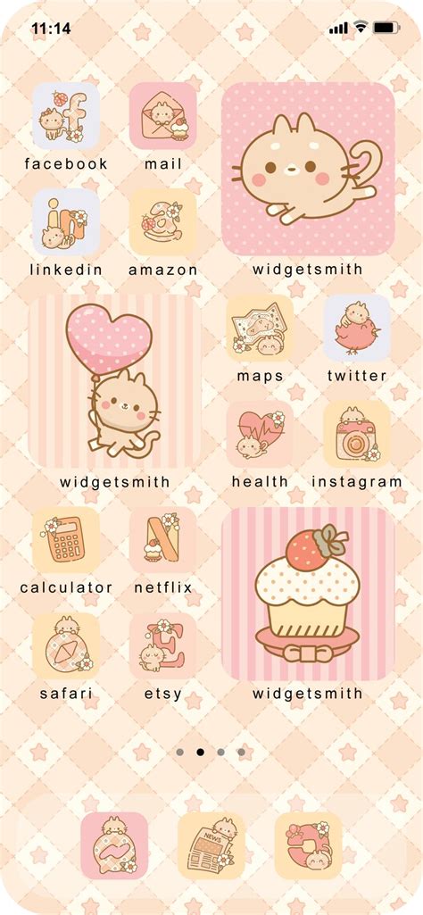 Kawaii Aesthetic App Icons Ios 14 Icons Cute Kawaii Icons - Etsy ...