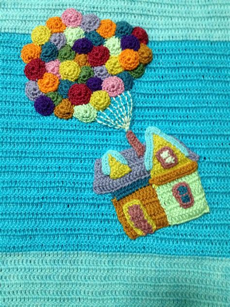 Up Party | Crochet crafts, Crochet applique, Crochet