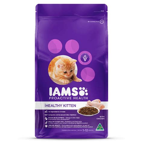 IAMS Kitten Premium Cat Food Chicken | Little Companions