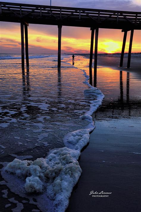 Ocean City Sunset 1 Photograph by John Loreaux - Fine Art America