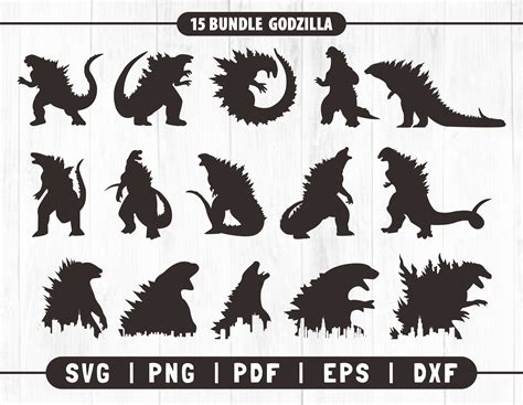 Godzilla Silhouette Decal