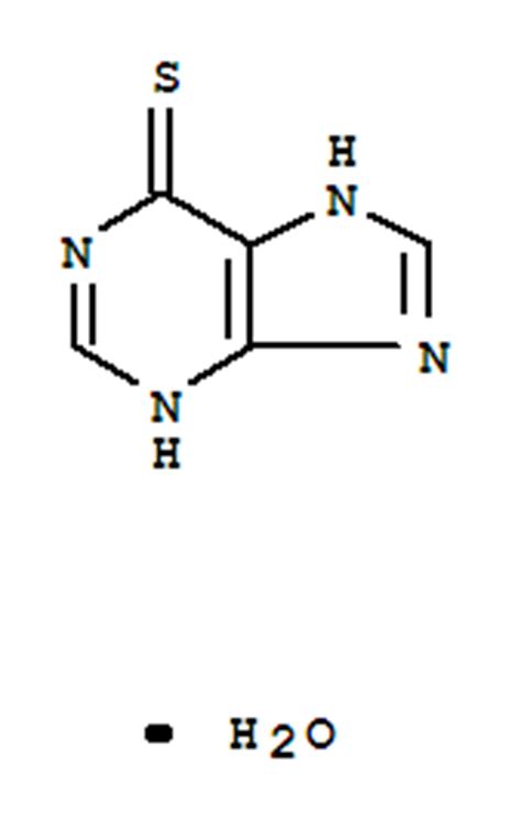 CAS No.6112-76-1,6-Mercaptopurine monohydrate Suppliers,MSDS download