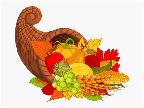 Clip Art Thanksgiving Cornucopia , Free Transparent Clipart - ClipartKey