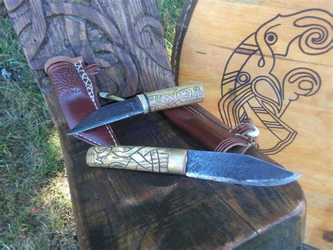 Viking knife from FornLeidh blacksmith