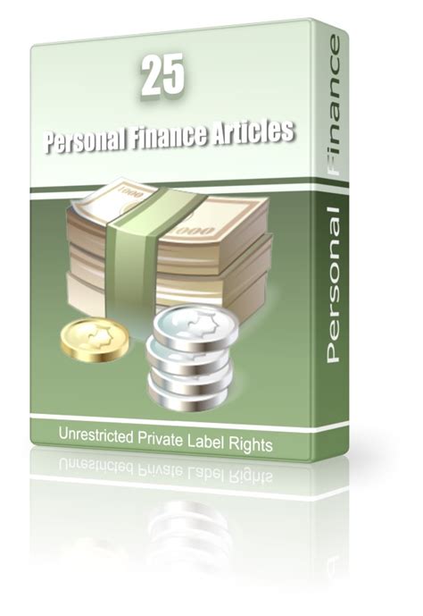 25 Personal Finance Articles - May 2011 - Private Label Rights