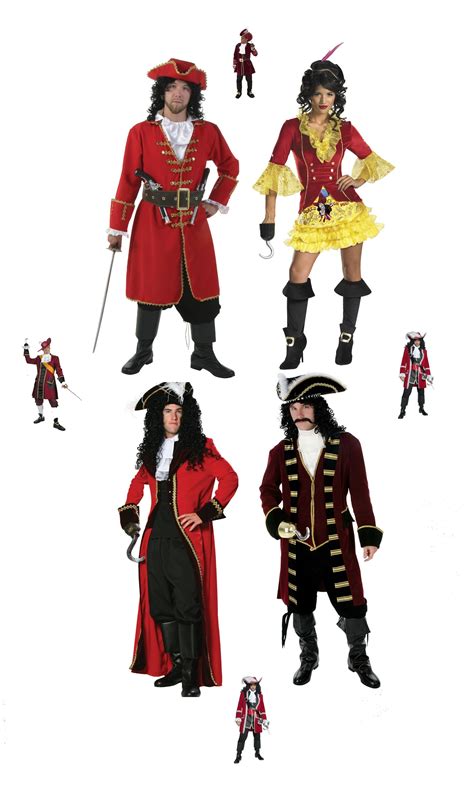 Captain Hook costumes -- even for women! | Disney cosplay costumes, Captain hook costume ...