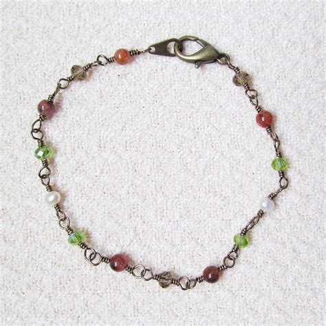 The Wired Tree: Bracelet Tutorial- How to Create an Interlocked Wire-Wrapped Bracelet