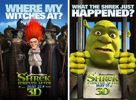 Two New Shrek 4 Character Posters - FilmoFilia