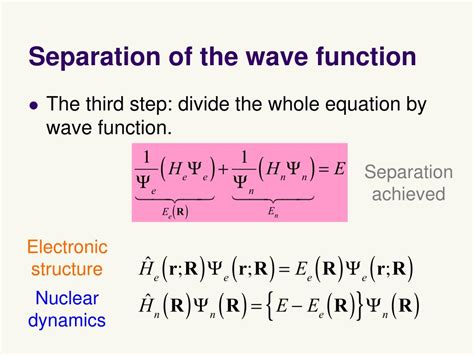 PPT - Lecture 23 Born-Oppenheimer approximation PowerPoint Presentation ...