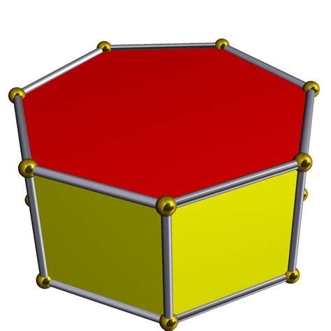 quantas faces possui um prisma heptagonal - Brainly.com.br