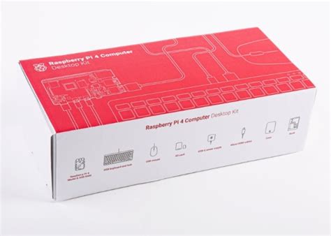 Official Raspberry Pi 4 Desktop Kit unboxed