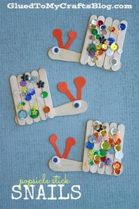 10 Magnifiques bricolages pour enfants faits avec des bâtons popsicles ...