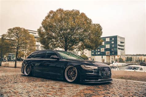 Black Audi A6 Avant - Brixton Forged™