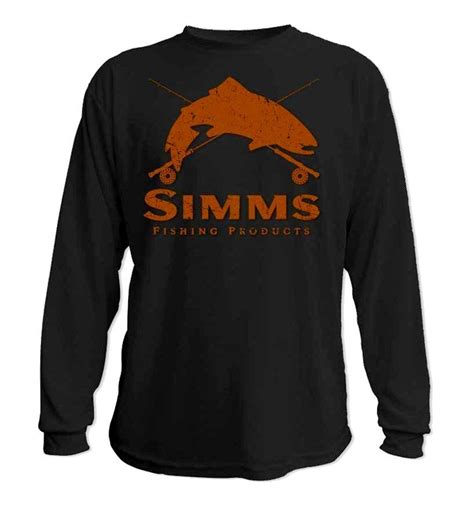 SIMMS Men`s Simms Crest Long Sleeve Shirt - Fontana Sports | Fishing sweatshirts, Fly fishing ...