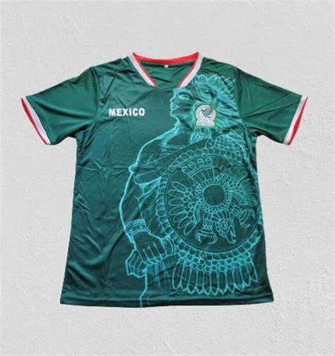 Mexico Soccer Jersey Men's Soccer Jersey Mexico Futbol Shirt Azteca ...