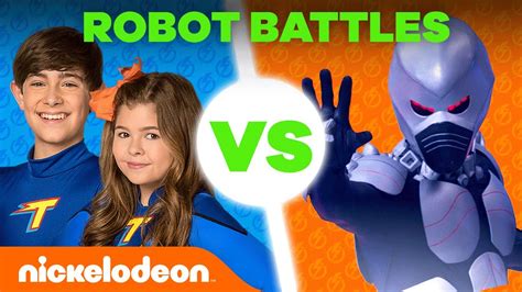 The Thundermans Battle Robots! 🤖 | Nick Arcade - YouTube