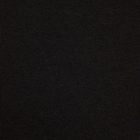 Bamboo organic cotton blend jersey fabric in black - Outsider Fashion