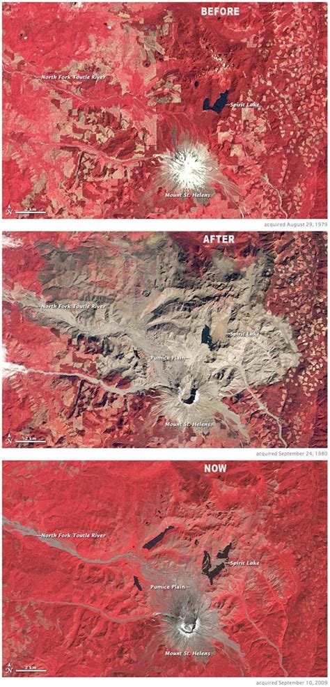 Striking Images of Mount St. Helens Before, After and Now | Live Science