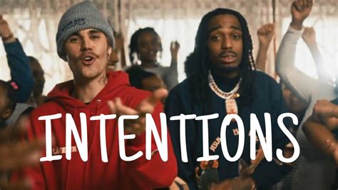 Justin Bieber | Intentions (Lyrics) - YouTube