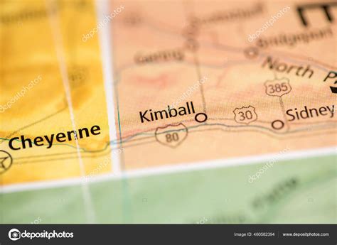 Kimball Nebraska Usa Map Stock Photo by ©aliceinwonderland2020 460582394