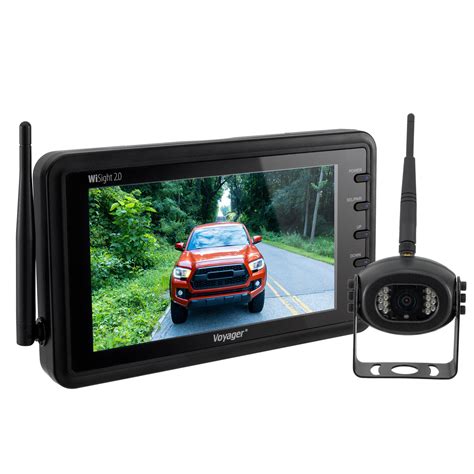 Voyager RV Wireless Backup Camera with 7" Monitor DIY System - RecPro