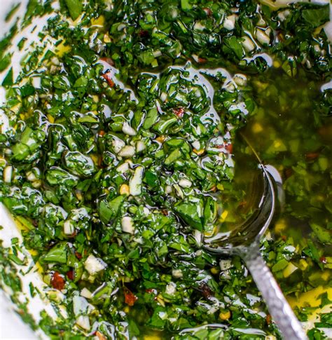 Chimichurri Sauce (No Cilantro) | Carolyn's Cooking