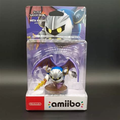 Amiibo Kirby META KNIGHT Figure Super Smash Bros. Japan Ver.NEUF/NEW ...