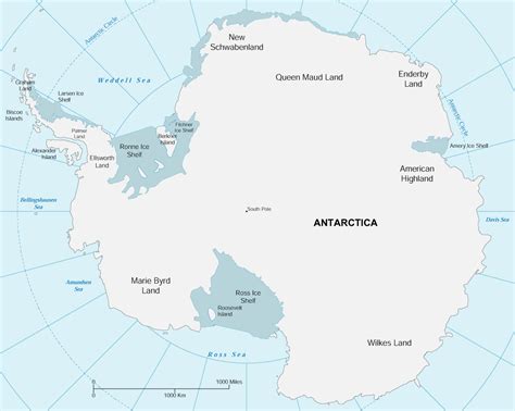 Antarctic Research Stations Map