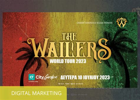 THE WAILERS - WORLD TOUR 2023 - Aboutnet