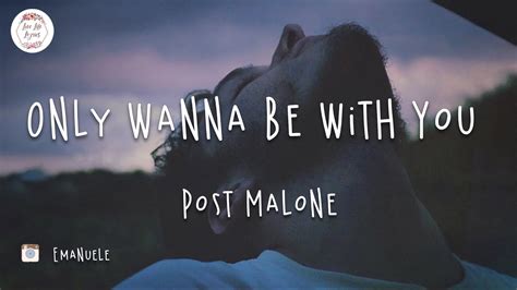 Post Malone - Only Wanna Be With You (Lyric Video) [Pokemon 25th ...