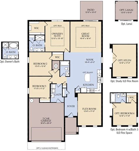 Pulte Ranch Floor Plans - floorplans.click