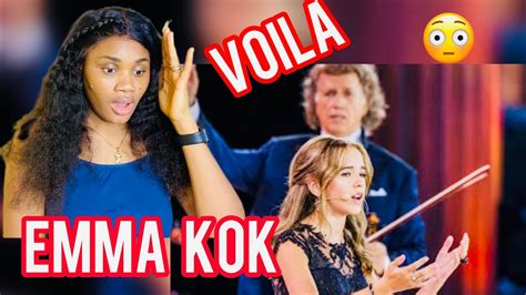 15 Year Old EMMA KOK sings Voila’ - Andre’ Rieu Maastricht 2023 ...