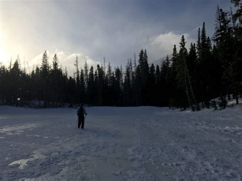 Lake Haiyaha in Rocky Mountain National Park Winter Trip Report • Fox ...