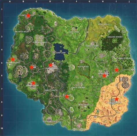 Fortnite: Basketball Courts & Hoops Locations - Score A Basket On ...