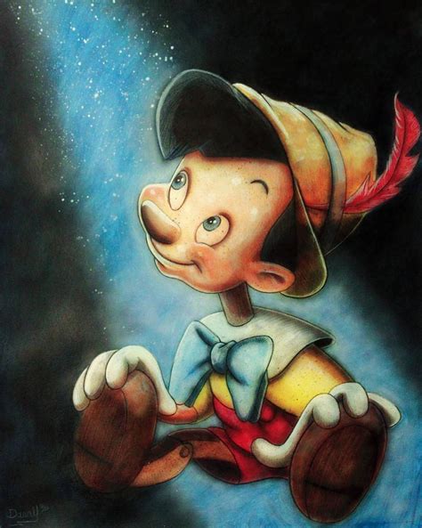 When You Wish Upon a Star by DannyNicholas on DeviantArt | Pinocchio disney, Disney art, Disney ...