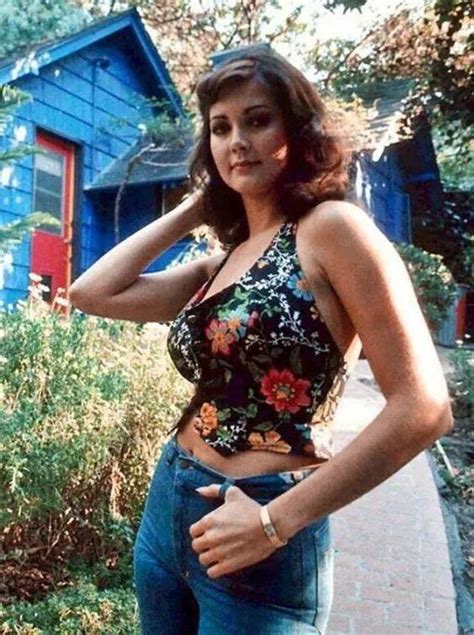 A young and groovy Lynda Carter, 1970s