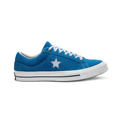 Converse One Star Vintage Suede Low Top in Blue for Men - Lyst