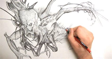 How to Draw Monsters - Drawing Stan Winston's Creatures | Stan Winston ...