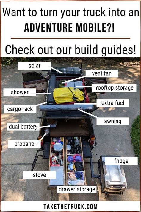 DIY Truck Shell Camper Build Guides | Diy truck bedding, Truck bed ...