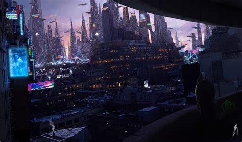 Clear glass window, cyberpunk, futuristic city, futuristic, cityscape ...