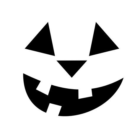 Jack O Lantern Face Stencil Free Stock Photo - Public Domain Pictures