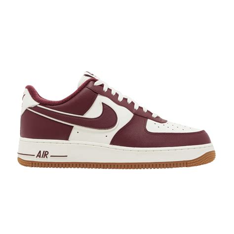 Nike Air Force 1 '07 LV8 'College Pack - Night Maroon' - DQ7659 102 | Ox Street