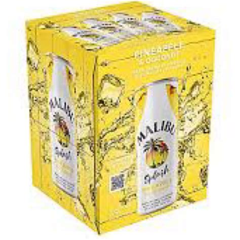 Malibu Splash Pineapple 4pk can – The DITCH