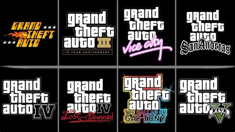 All Grand Theft Auto Intro Logo Animations Gta Logo From Gta Gta | SexiezPix Web Porn