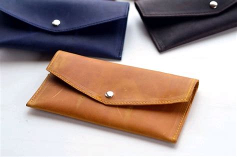 Leather Envelope Wallet,leather Envelope Clutch,leather Envelope Purse,leather Clutch Purse ...