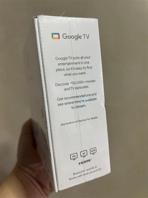 Google Chromecast 4th Gen with Google TV, TV & Home Appliances, TV ...